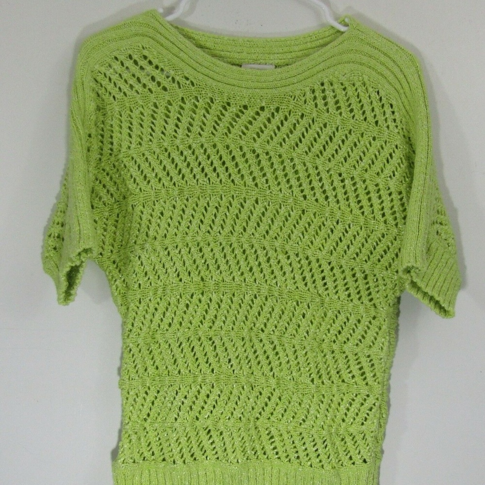 Chico's Woman's Short Sleeve Knit Top